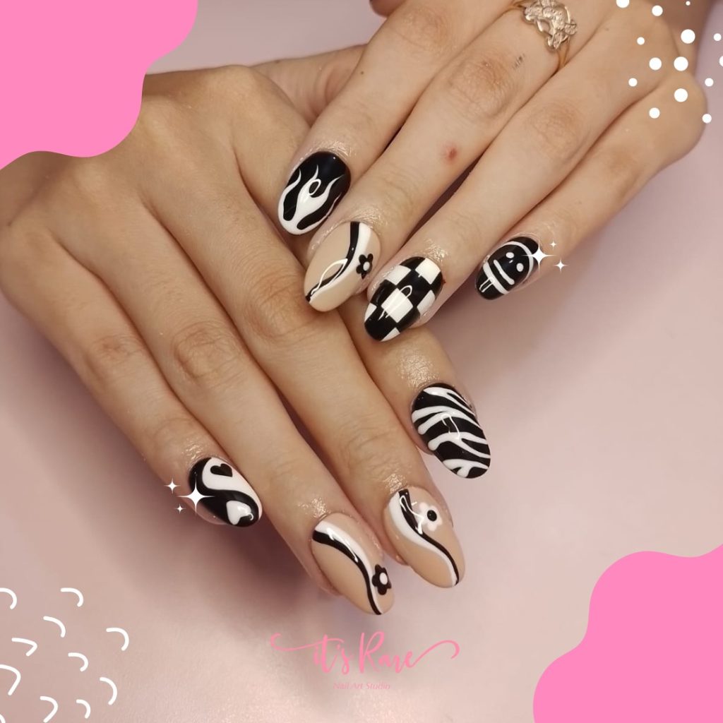 Instagram post from itsrare.nailart. This post is in position 1.