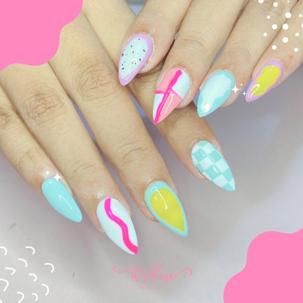 Instagram post from itsrare.nailart. This post is in position 2.